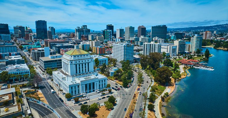 Oakland California Skyline